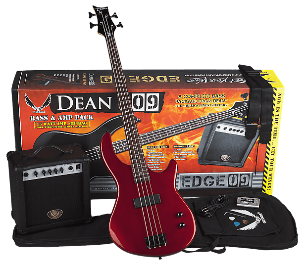 Dean Edge 09 Bass and Amp Pack Black image 1