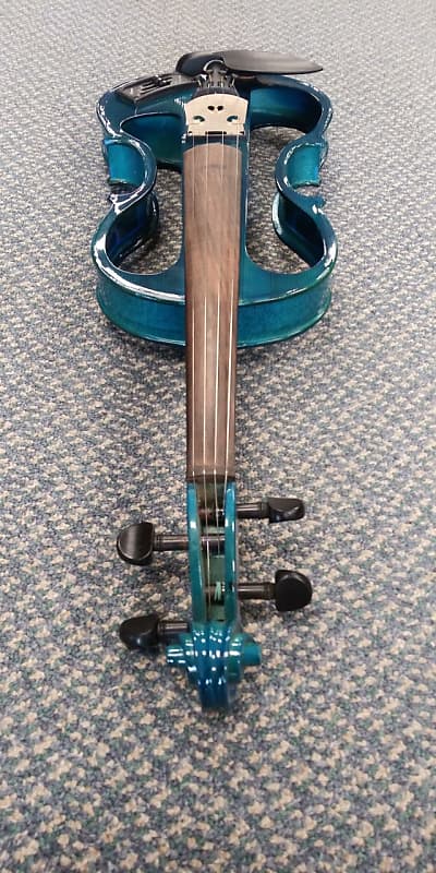 CARLO GIORDANO Electric Violin EV-202 4/4 BLUE | Reverb