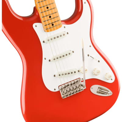 Squier Classic Vibe '50s Stratocaster Electric Guitar - Fiesta Red image 2
