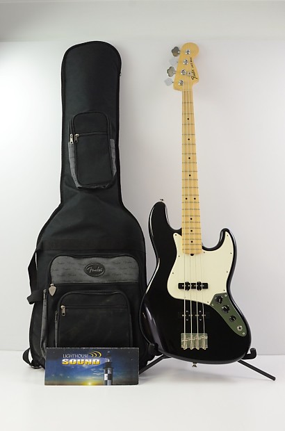 2010 Fender American Special Jazz Bass - Black w/ Gig Bag