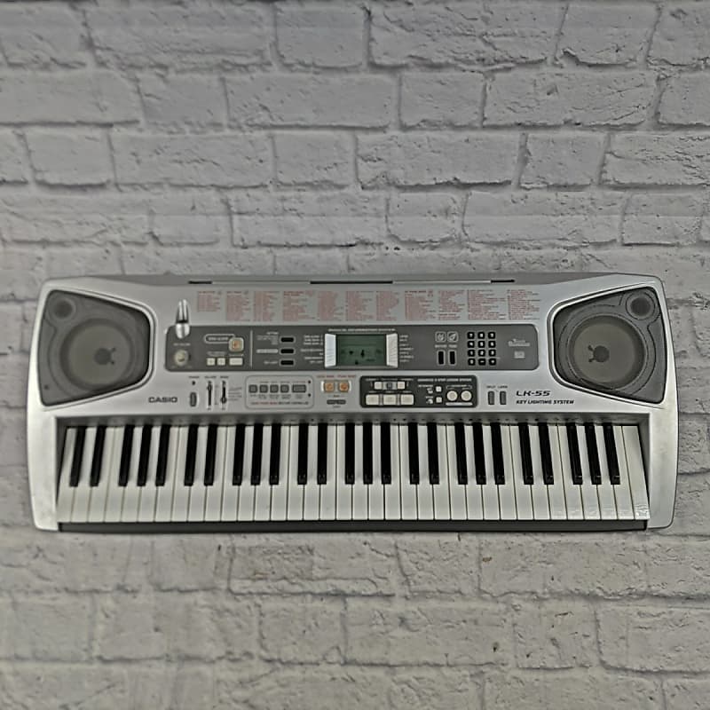 Casio LK-55 61-Key Key-Lighting Keyboard image 1