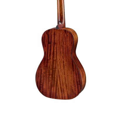 Eastman E10P Solid Adirondack Spruce / Mahogany Parlor Acoustic Guitar Natural image 2