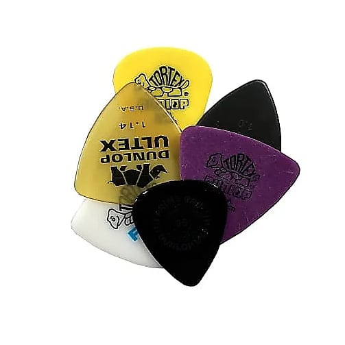 Dunlop PVP117 Bass Pick Variety Pack (6-Pack) image 1