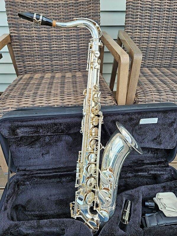 Selmer STS411S Tenor Sax Silver Lacquer Intermediate Reverb