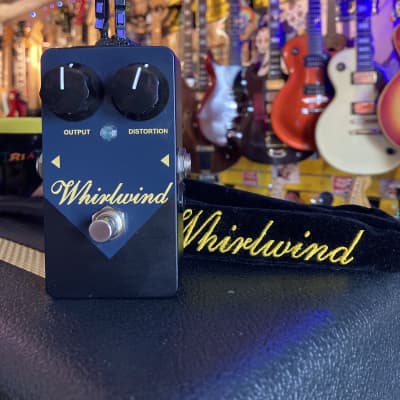 Whirlwind Gold Box Distortion + 2020s - Black for sale