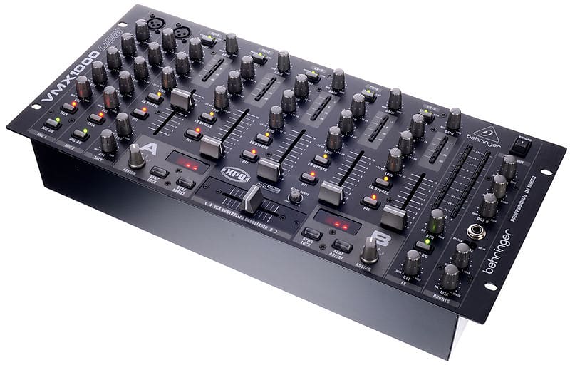 Behringer VMX1000USB Professional 7-Channel Rackmount DJ Mixer image 1