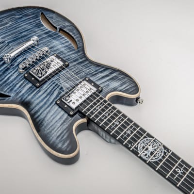 Mithans Guitars Mojave (Sapphire Blue) boutique electric guitar image 11
