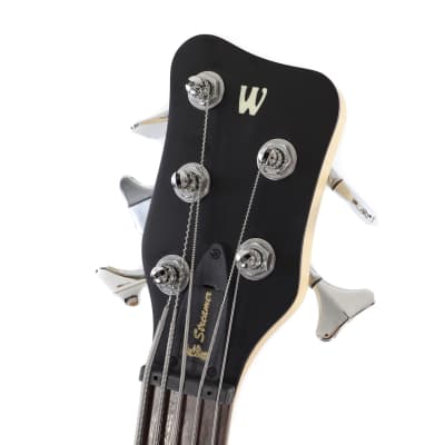 Warwick RockBass Streamer Standard 5-String Bass Guitar - Natural Transparent Satin image 7