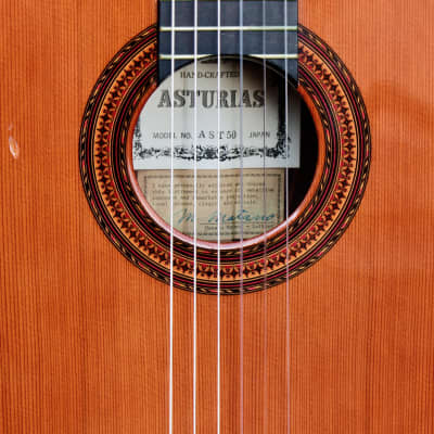 Asturias AST-50 Handmade Classical Guitar Signed by Masaru Matano 1979 image 10