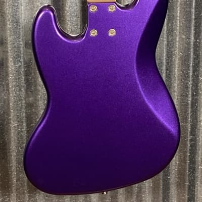G&L USA Custom JB 4 String Jazz Bass Royal Purple & Case JB #0212 image 11