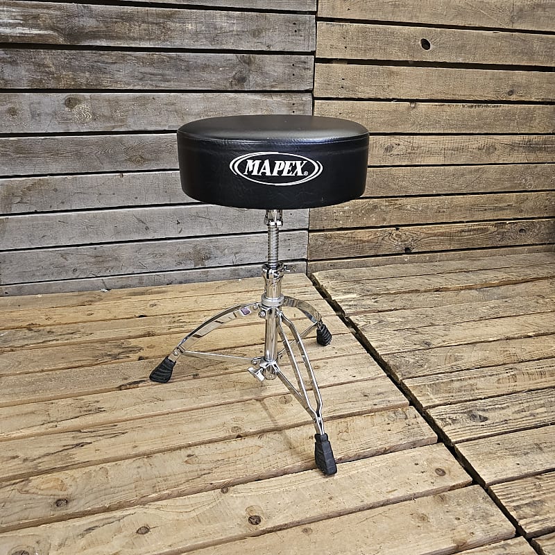 Drum Stool Mapex T750 Throne w/Threaded Adjustment USED! Reverb