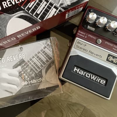 Reverb.com listing, price, conditions, and images for digitech-hardwire-rv-7-stereo-reverb