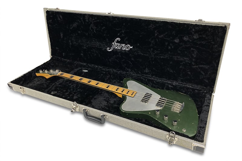 FANO ALT DE FACTO PX4 BASS IN CADILLAC GREEN FINISH (Left-handed) image 1