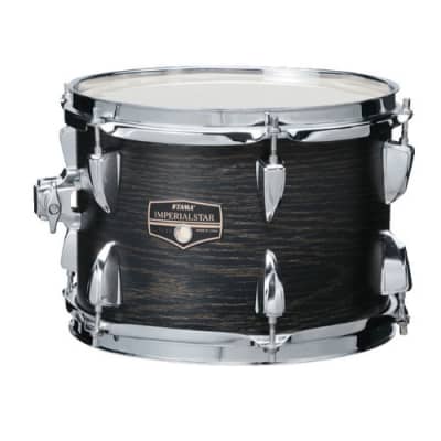 Tama Imperialstar 5-Piece Drum Kit with Meinl HCS Cymbals (Black Oak Wrap) image 4