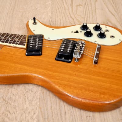 1973 Mosrite Stereo 350 Vintage Electric Guitar Mahogany w/ Humbuckers & Case image 10