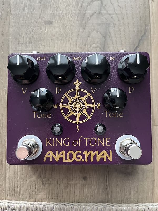 ギター ANALOGMAN KING of TONE V4. ANALOGMANKing Of Tone V4 -Black- ''4 Jack , Toggle SW , Hi