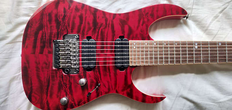 Ibanez RG827QMZ-RDT Seven string