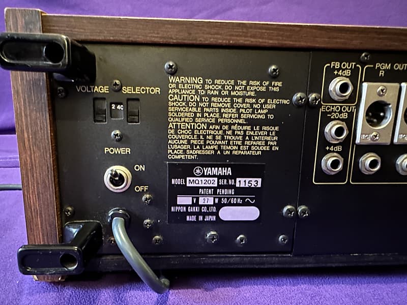 Yamaha MQ1202 Yamaha MQ1202