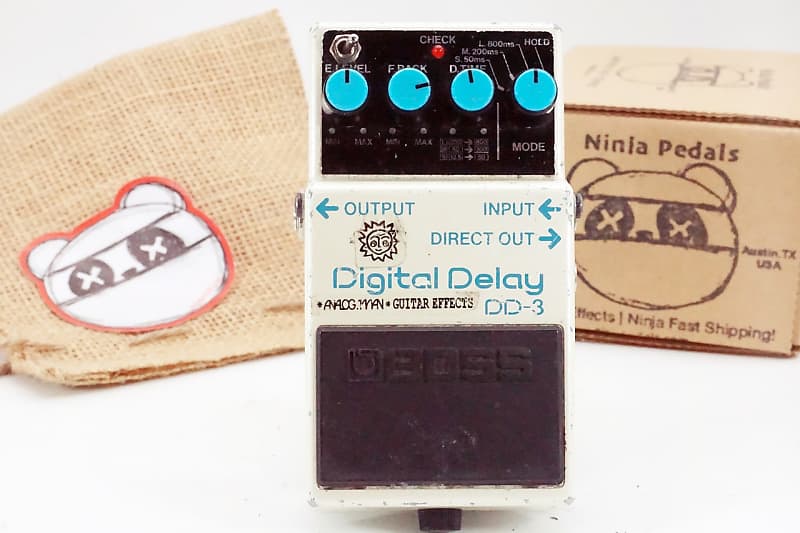ギター Analog.man boss DD-3 high cut mod Boss DD-3 With Analogman Hi-Cut Mod! - YouTube