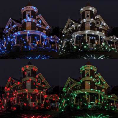 5 Pack - ION Holiday Party Plus Multi-Color Indoor/Outdoor LED Projection Light image 3
