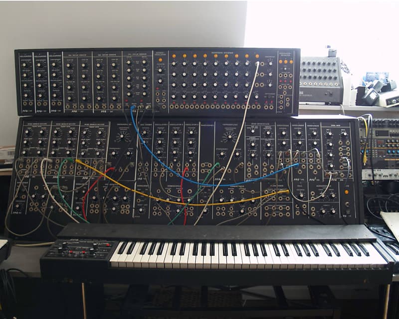PPG Wolfgang Palm Modular Synthesizer SUPER RARE 1975 Black image 1