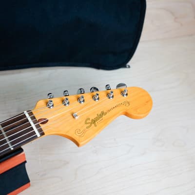 Fender Squier J Mascis Jazzmaster 2021 Vintage White Laurel Fretboard w/ Gig Bag image 4
