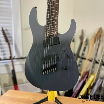 Legator Ninja N7FP 7-String Multiscale Electric Guitar - Smoke image 4