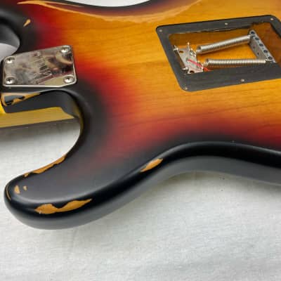 ESP LTD ST-203 Relic'd S-style Guitar 2015 - Sunburst image 20