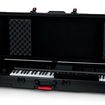 Gator GTSA-KEY88SLXL TSA ATA Slim XL 88-Note Keyboard Case with Wheels image 2