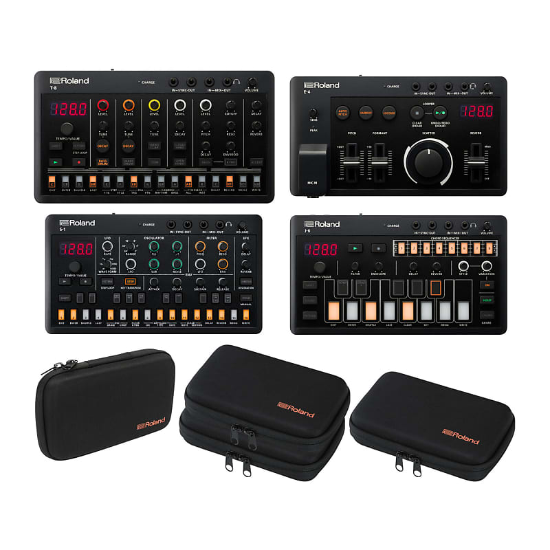 Roland Aira Compact Series (S-1, E-4, T-8, J-6) with Roland