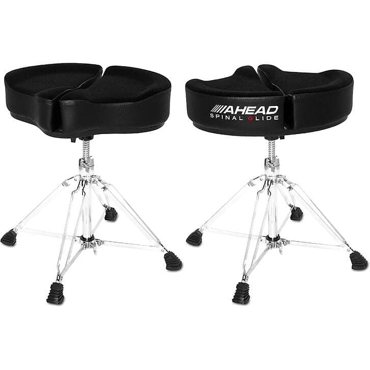 Ahead Spinal G Deluxe Drum Throne, Black Reverb
