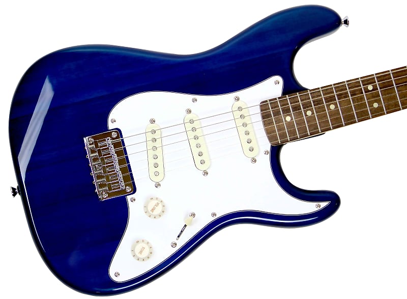 Fender Squier Short Scale 24-Inch Strat Pack - Transparent
