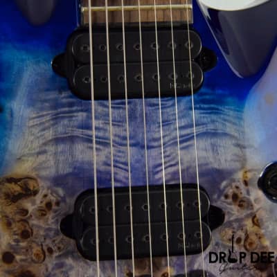 Jackson Pro Series Signature Chris Broderick Soloist HT7P 7-String Electric Guitar - Transparent Blu image 6