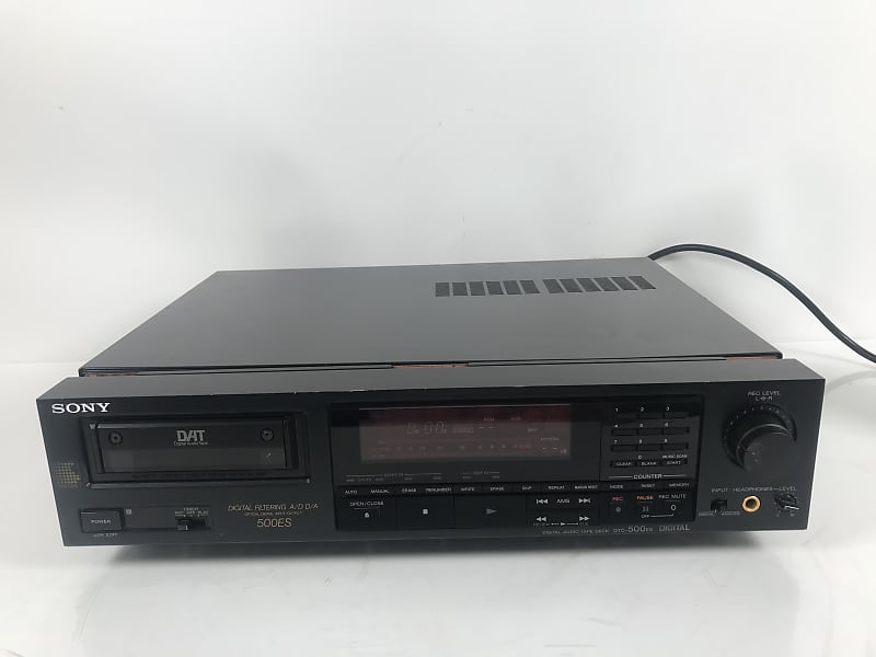 Sony DTC500ES Digital Audio Tape DAT Deck Reverb