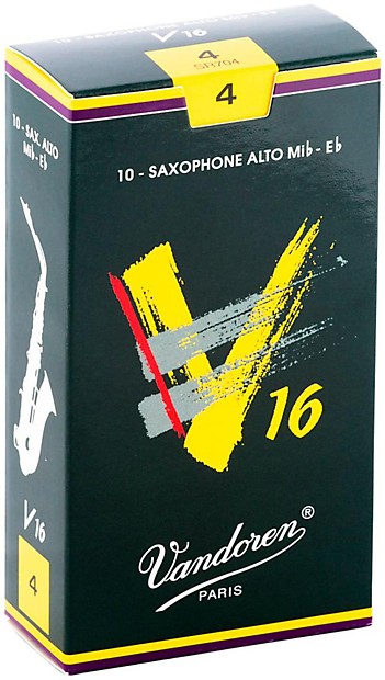 Vandoren SR704 V16 Alto Saxophone Reeds - Strength 4 (Box of 10) image 1