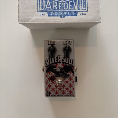 Reverb.com listing, price, conditions, and images for daredevil-pedals-silver-solo-boost