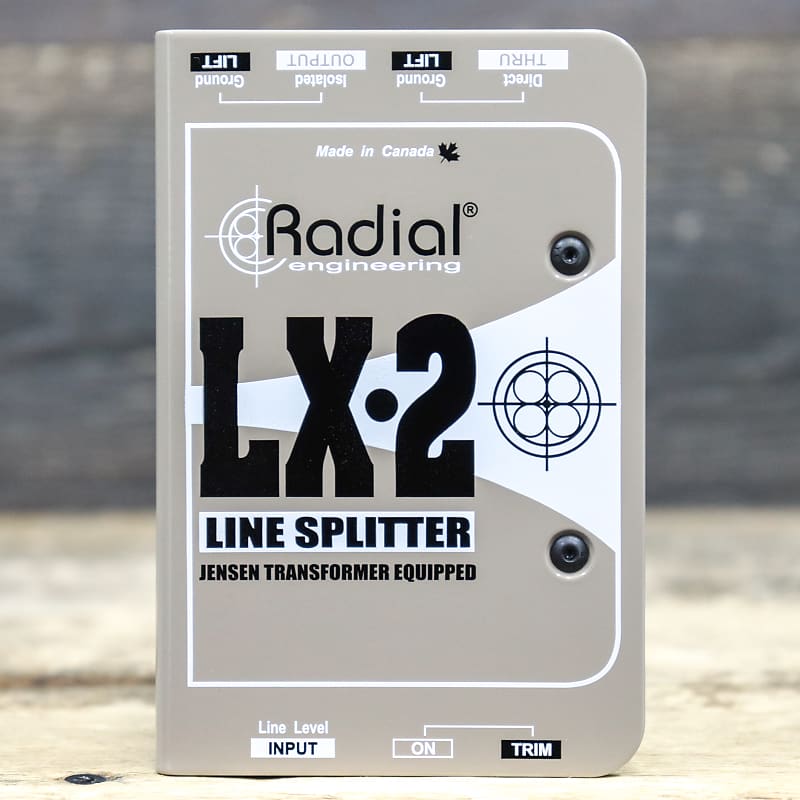 Radial Engineering LX2 Passive Balanced LineLevel Reverb Canada