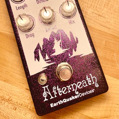 EarthQuaker Devices Afterneath v2 Purple Sparkle Limited Edition image 10