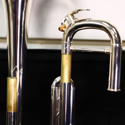 Yamaha YTR-8335RGS Xeno Bb Trumpet with Reversed Lead Pipe - Silver image 4