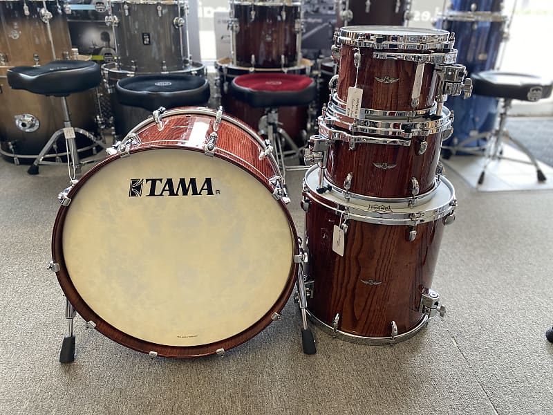 Tama Star Walnut Cinnamon Japanese Chestnut Drum Set image 1