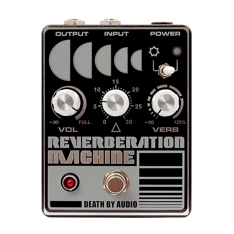 Death By Audio DBA Reverberation Machine Reverb Effects Pedal
