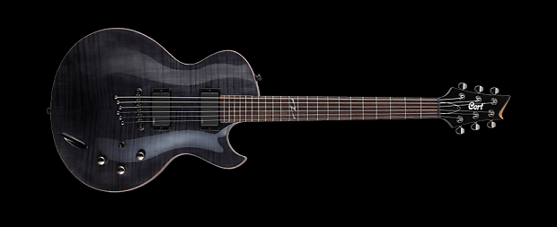 Cort Z-Custom 2 Electric Guitar - Trans Black