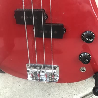 Vintage 80's Memphis Short Scale Bass image 7