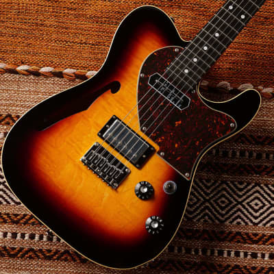K.Nyui Custom Guitars KN-TE Thinline w/Lollar CC P.U & Imperial HB #1745 - Custom 2TB image 2