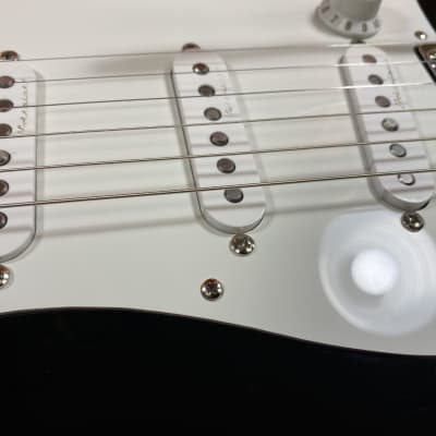 2017 Fender Eric Clapton Blackie Stratocaster - Black - Includes Original Hardshell Case image 8