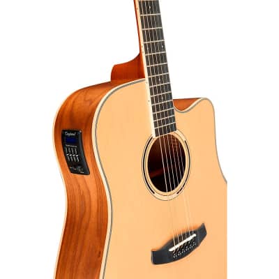 Tanglewood DBT D CE BW Dreadnought Acoustic-Electric Guitar Regular Natural image 7