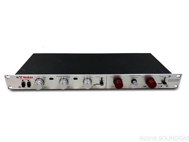 Vestax DCR-1500 - 3-band isolator & sweep filter | Reverb