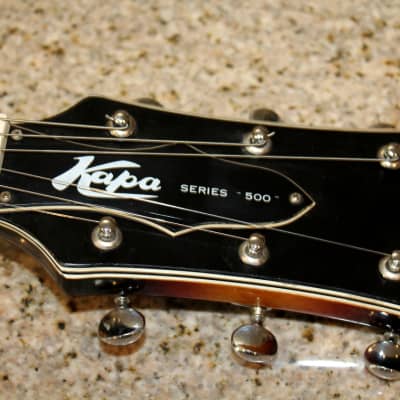 Kapa 500 series hollowbody electric guitar Vintage 1960s image 3