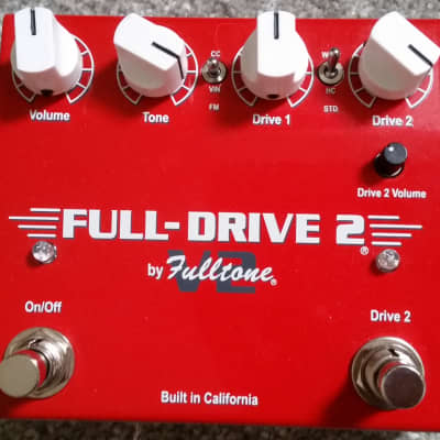 Fulltone Fulldrive 2 v2 - Red for sale