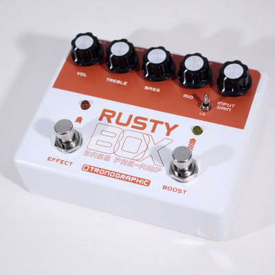 TRONOGRAPHIC Rusty Box Bass preamp (06/13) | Reverb